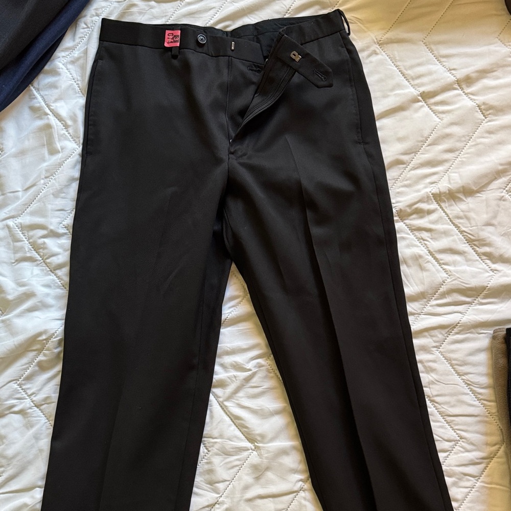 Brooks Brothers Elegant Black Men's Dress Pants